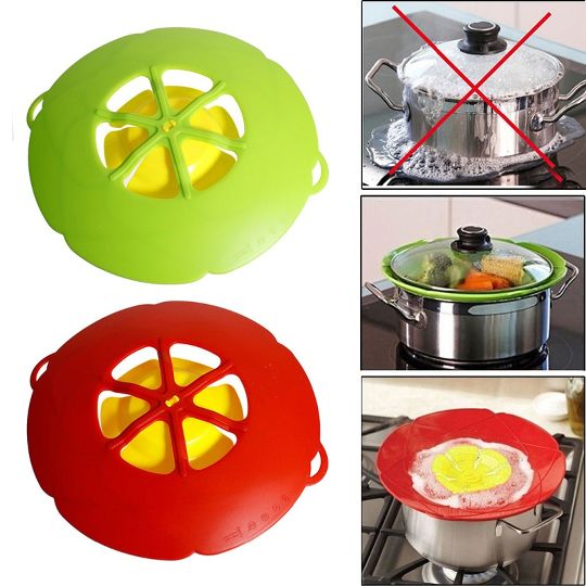 Силиконовая крышка невыкипайка