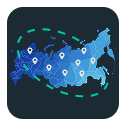 Работаем по всей России