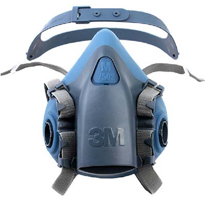 Купить полумаску (респиратор) 3M 7502 в Китая